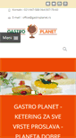 Mobile Screenshot of gastroplanet.rs